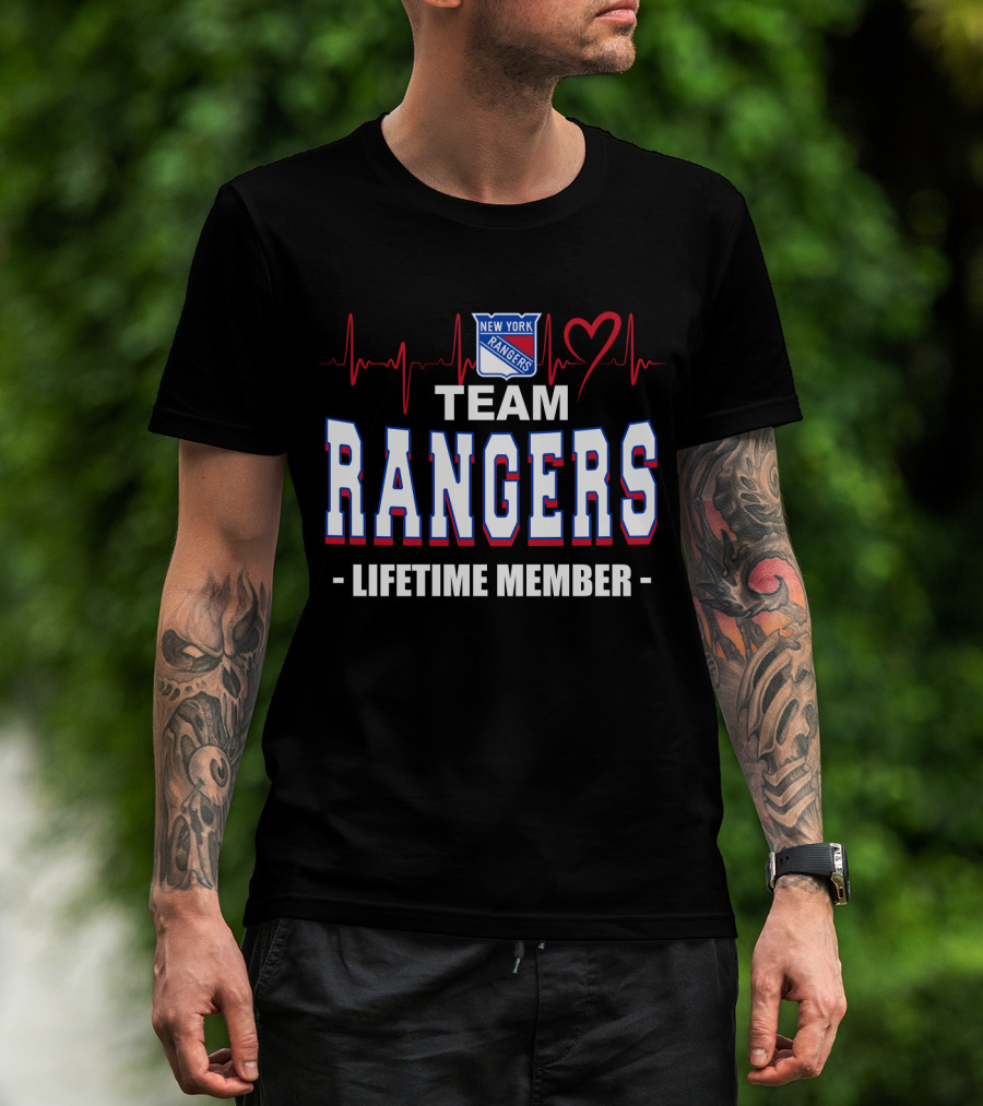 New York Rangers Team Rangers Lifetime Member T-Shirt