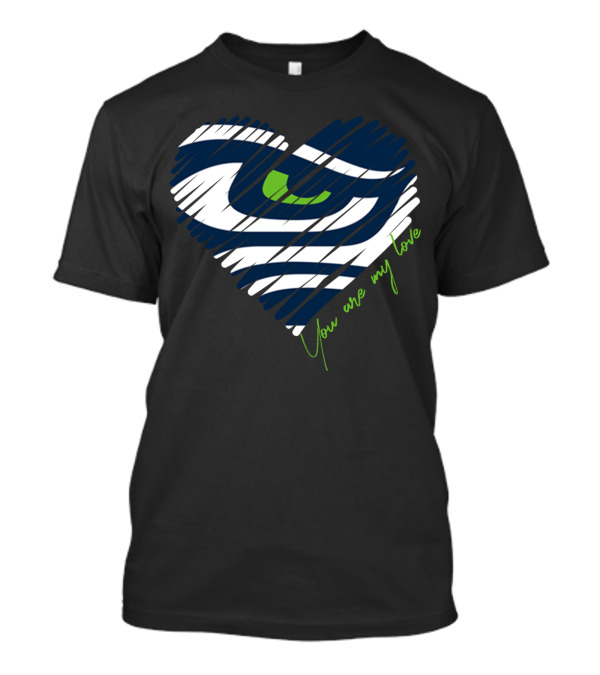 Seattle Seahawks You Are My Love Heart T-Shirt