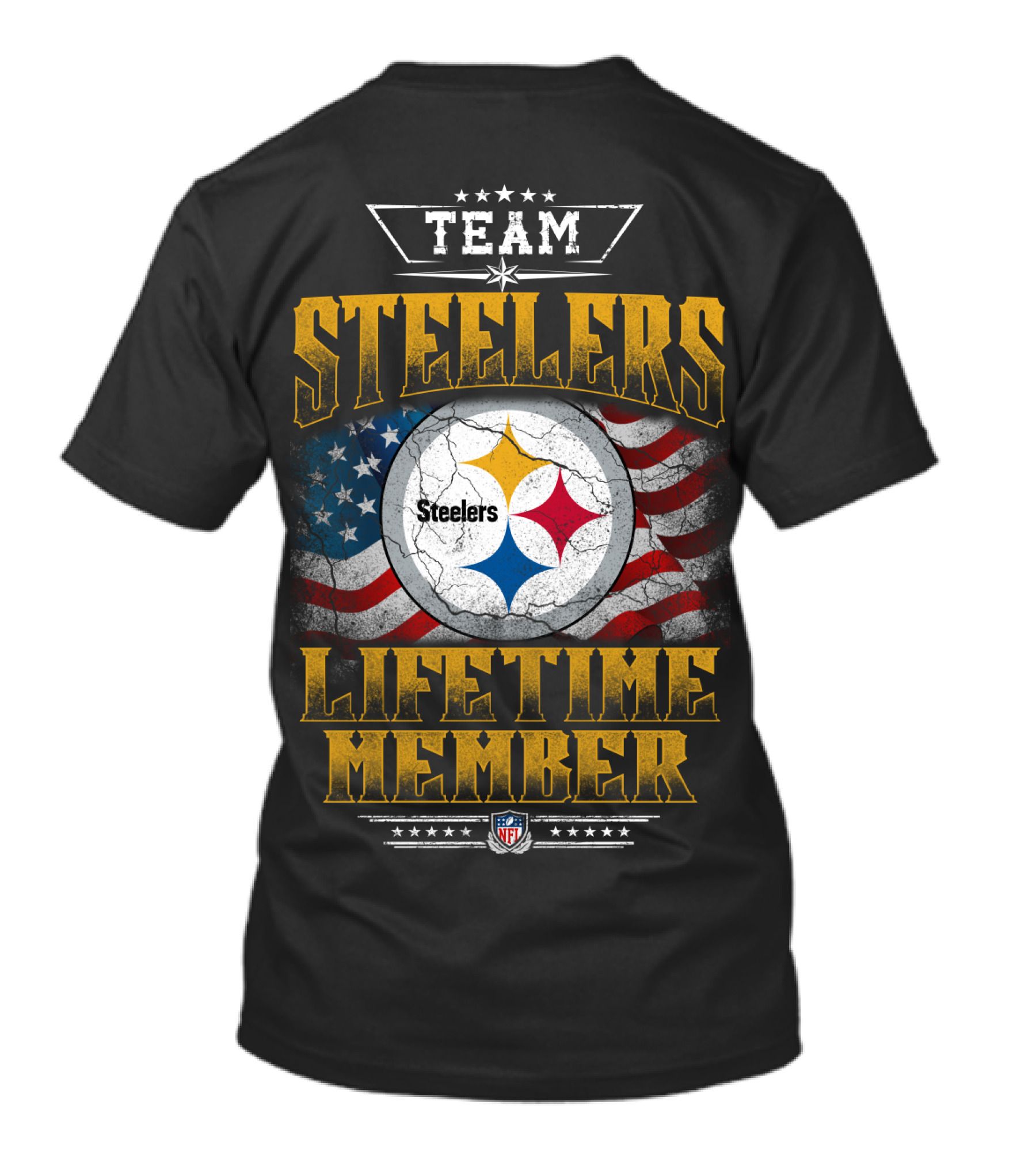 Team Steelers Lifetime Member Nfl T-Shirt