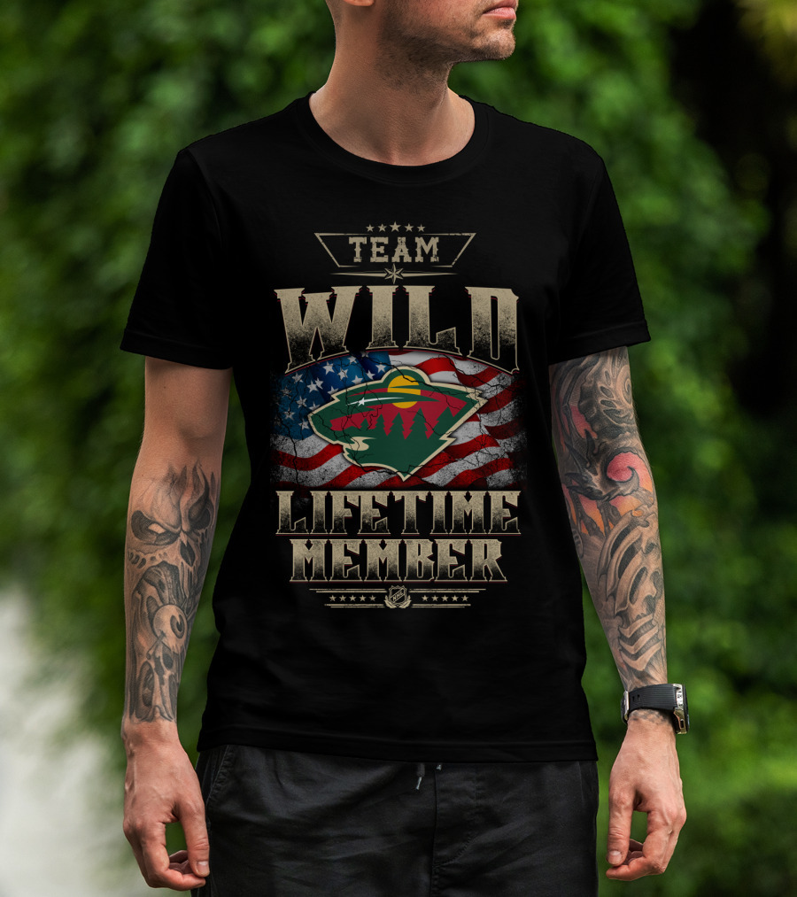 Team Wild Lifetime Member Minnesota T-Shirt