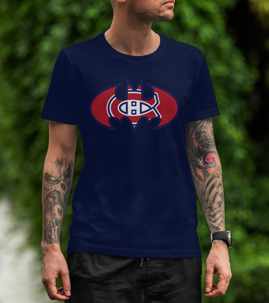 Montreal Canadiens Bat Symbol T-Shirt
