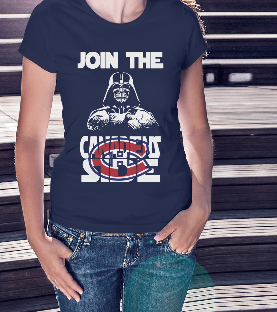 Join The Canadiens Side Montreal Canadiens T-Shirt