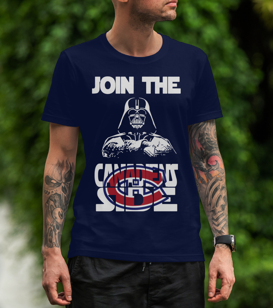 Join The Canadiens Side Montreal Canadiens T-Shirt