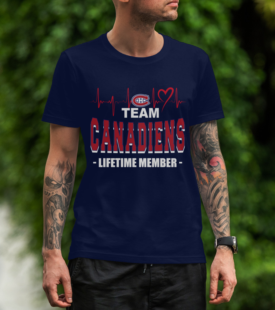Team Canadiens Lifetime Member T-Shirt