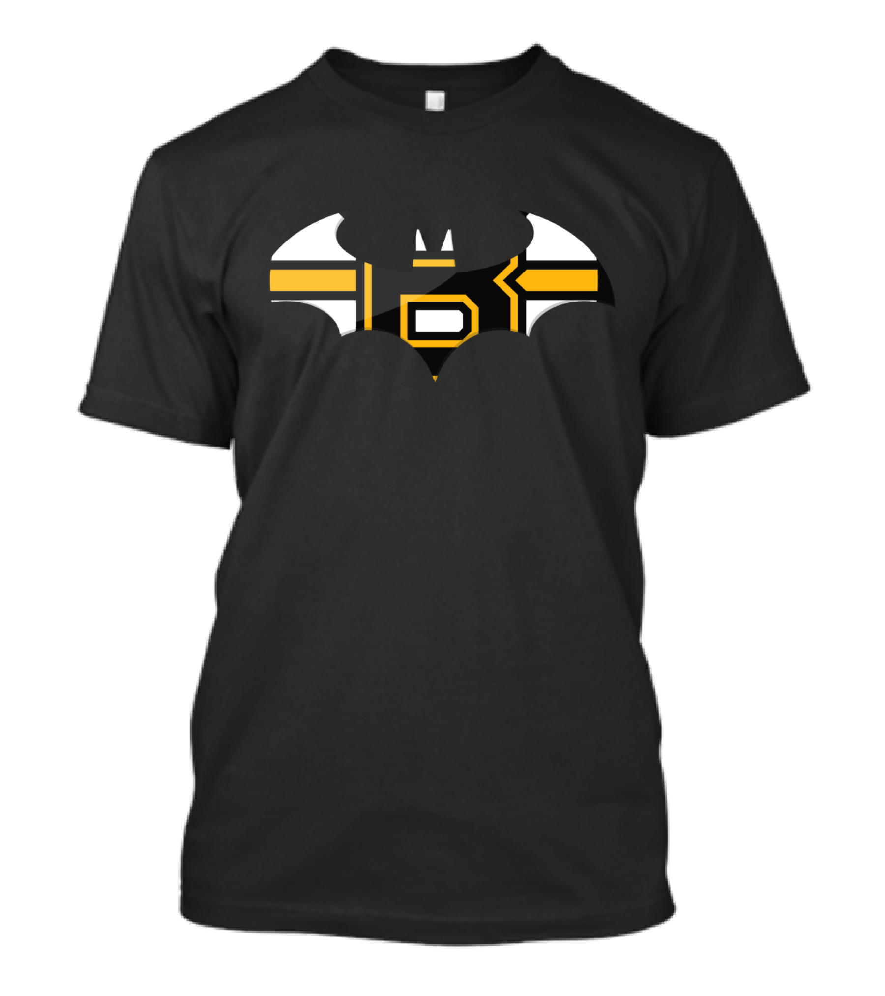 Boston Bruins Bat Symbol Crossover T-Shirt
