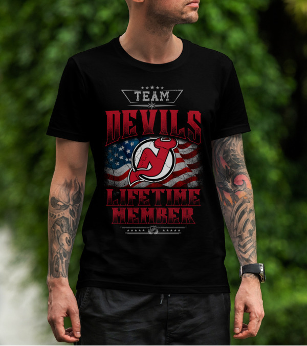 Team Devils Lifetime Member T-Shirt