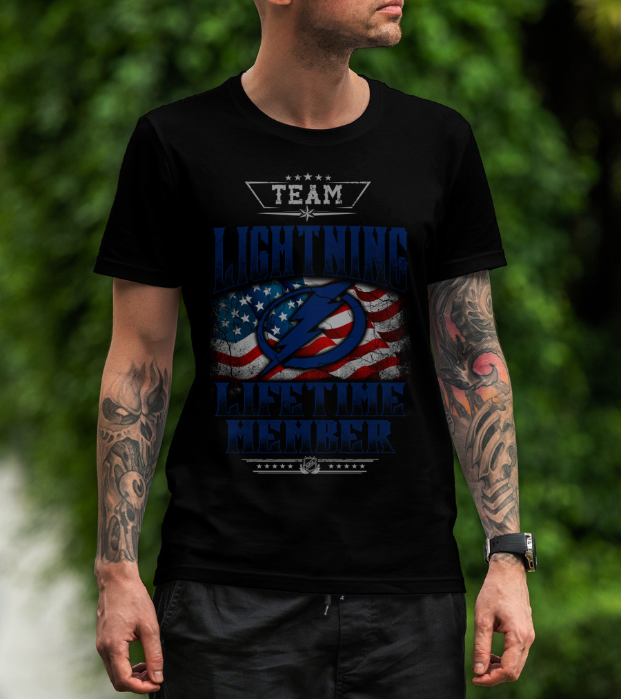 Team Tampa Bay Lightning Lifetime Member T-Shirt