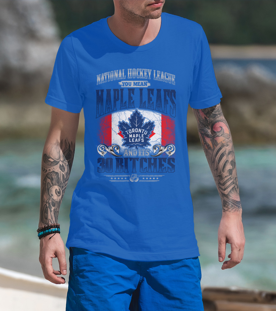 National Hockey League You Mean Toronto Maple Leafs And Its 30 Bitches T-Shirt