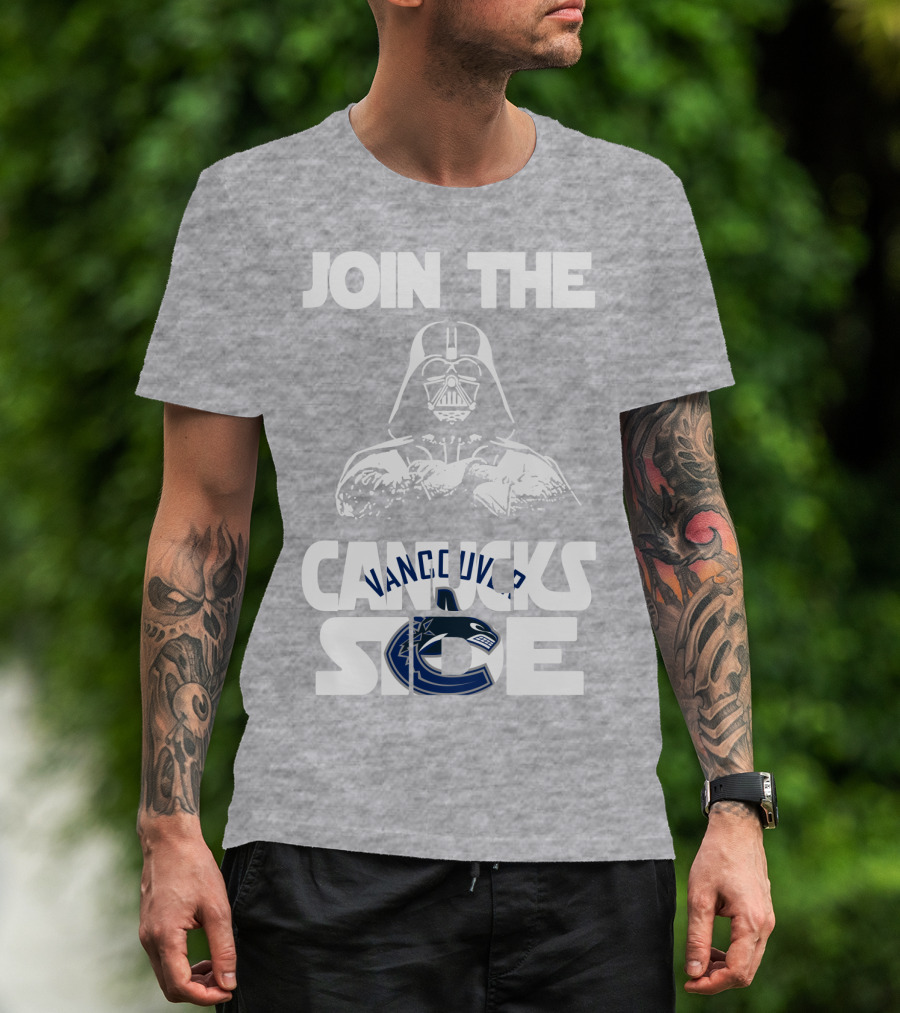 Join The Vancouver Canucks Side T-Shirt
