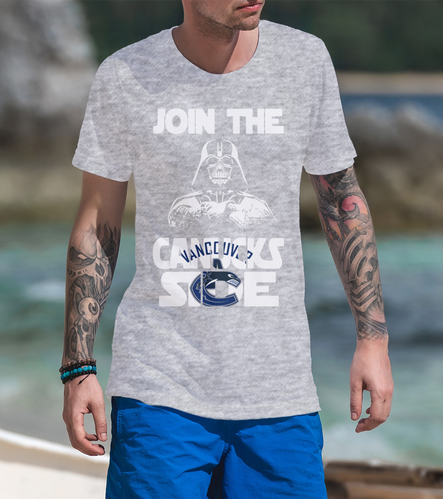 Join The Vancouver Canucks Side T-Shirt