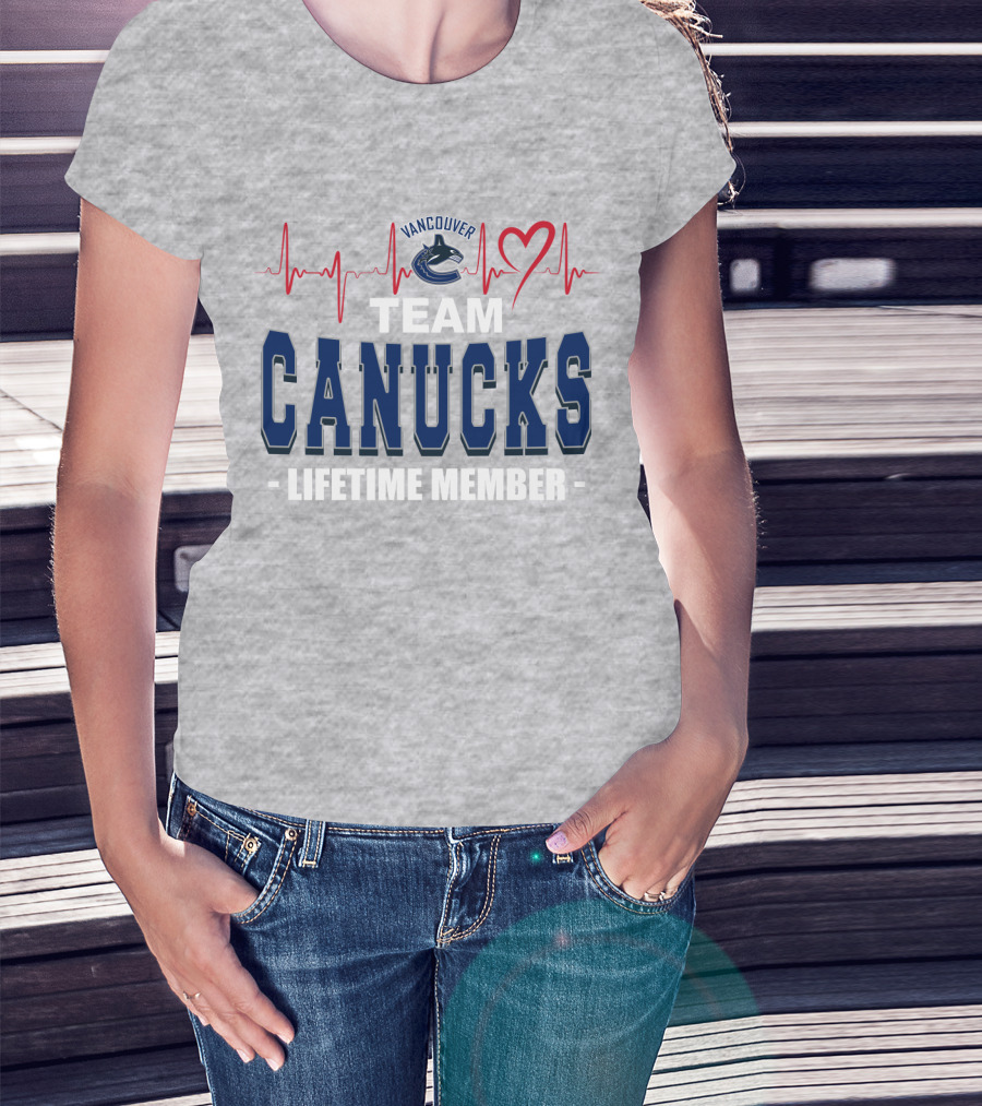 Vancouver Canucks Team Canucks Lifetime Member T-Shirt
