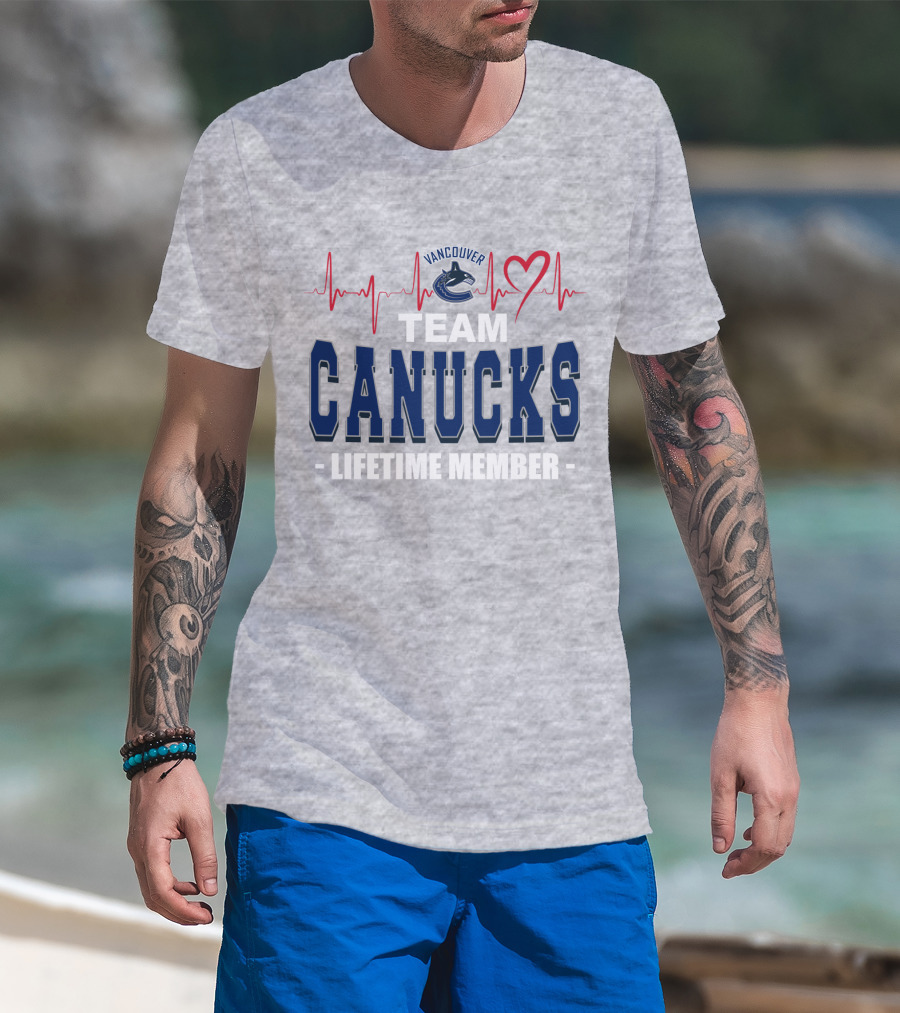 Vancouver Canucks Team Canucks Lifetime Member T-Shirt