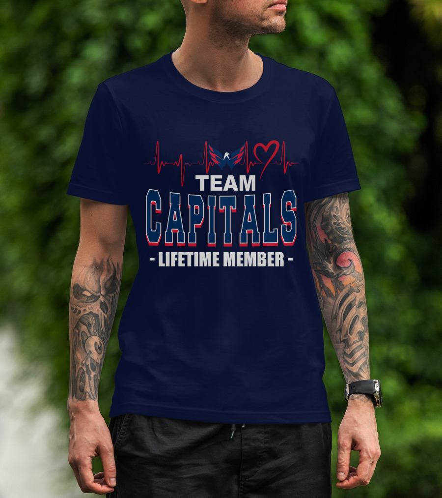 Team Washington Capitals Lifetime Member T-Shirt