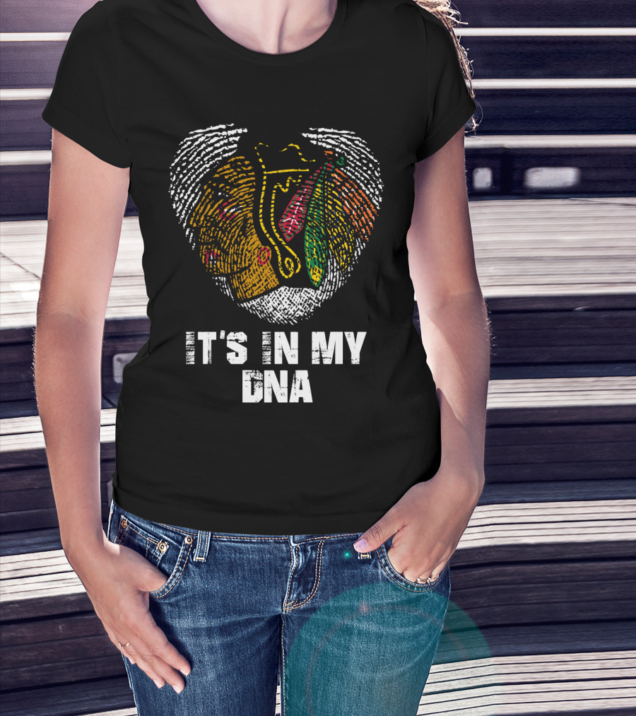 Blackhawks It's In My Dna T-Shirt