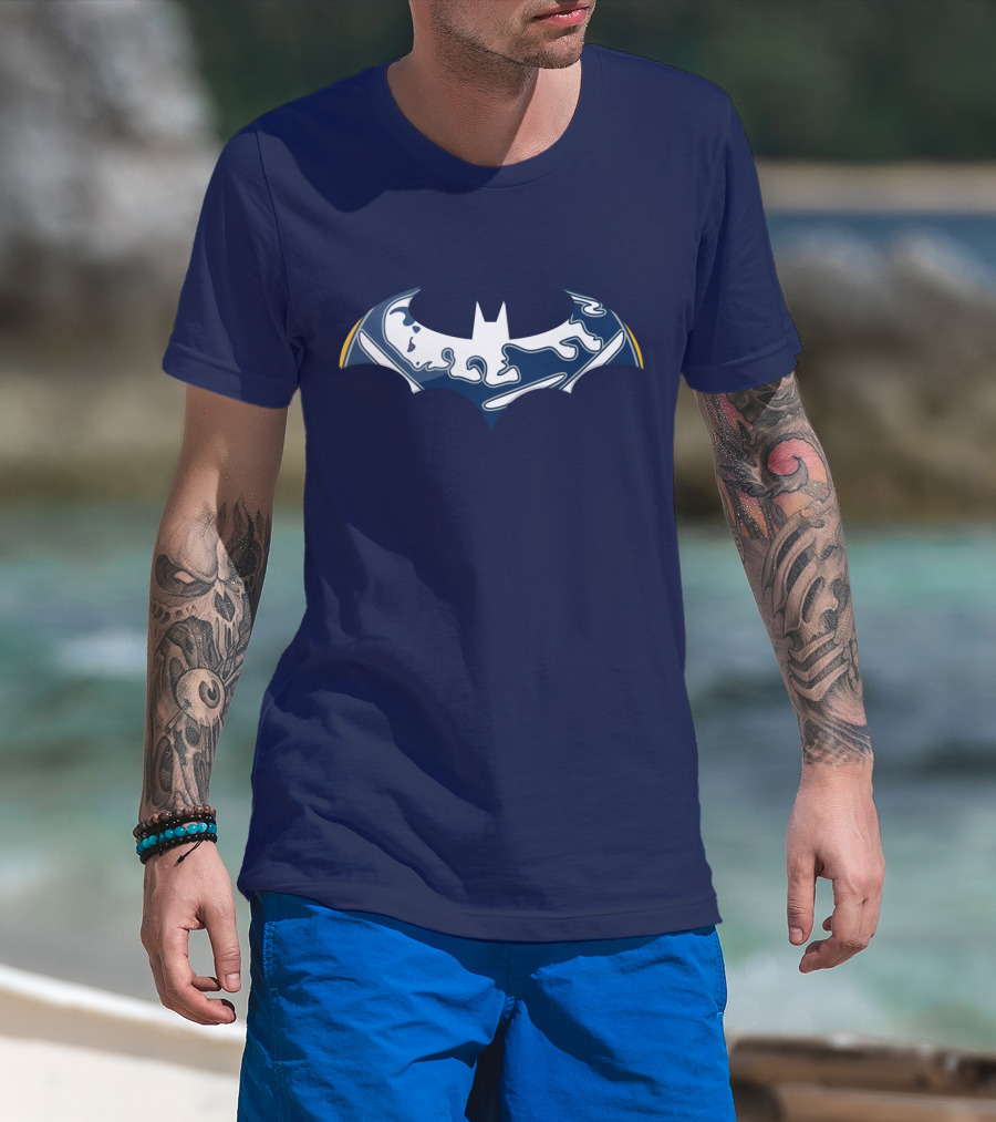 Buffalo Sabres Batman Logo Mashup T-Shirt