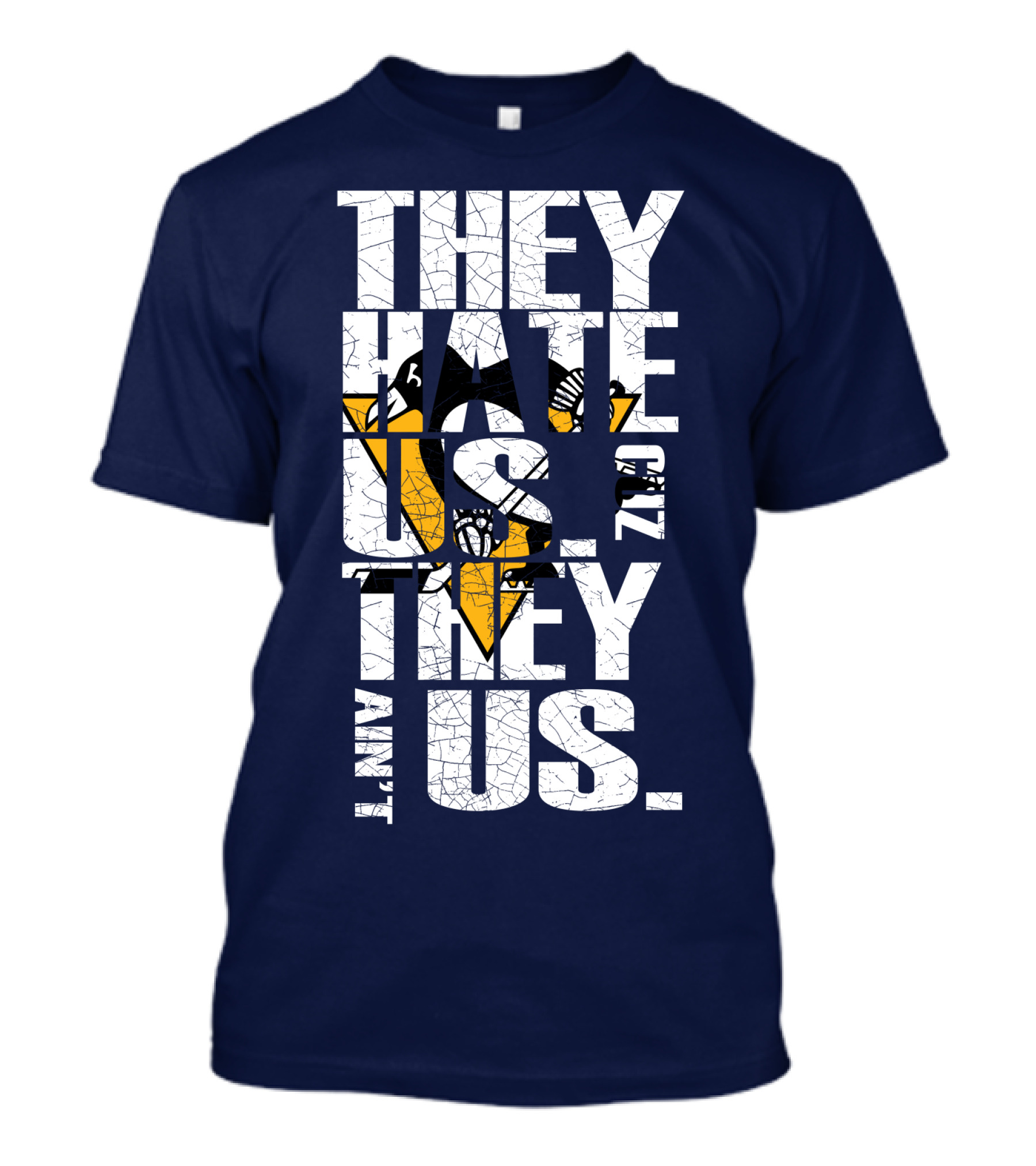 They Hate Us 'Cause They Ain't Us Pittsburgh Penguins T-Shirt