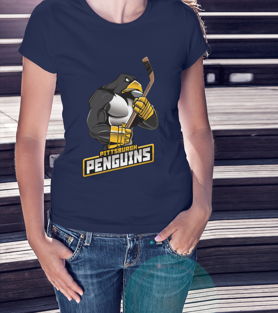 Pittsburgh Penguins Hockey Mascot T-Shirt