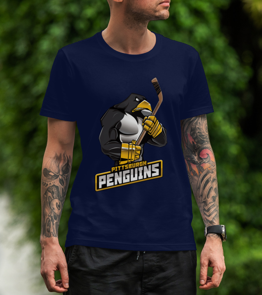 Pittsburgh Penguins Hockey Mascot T-Shirt