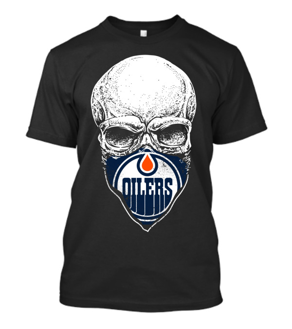 Edmonton Oilers Skull T-Shirt