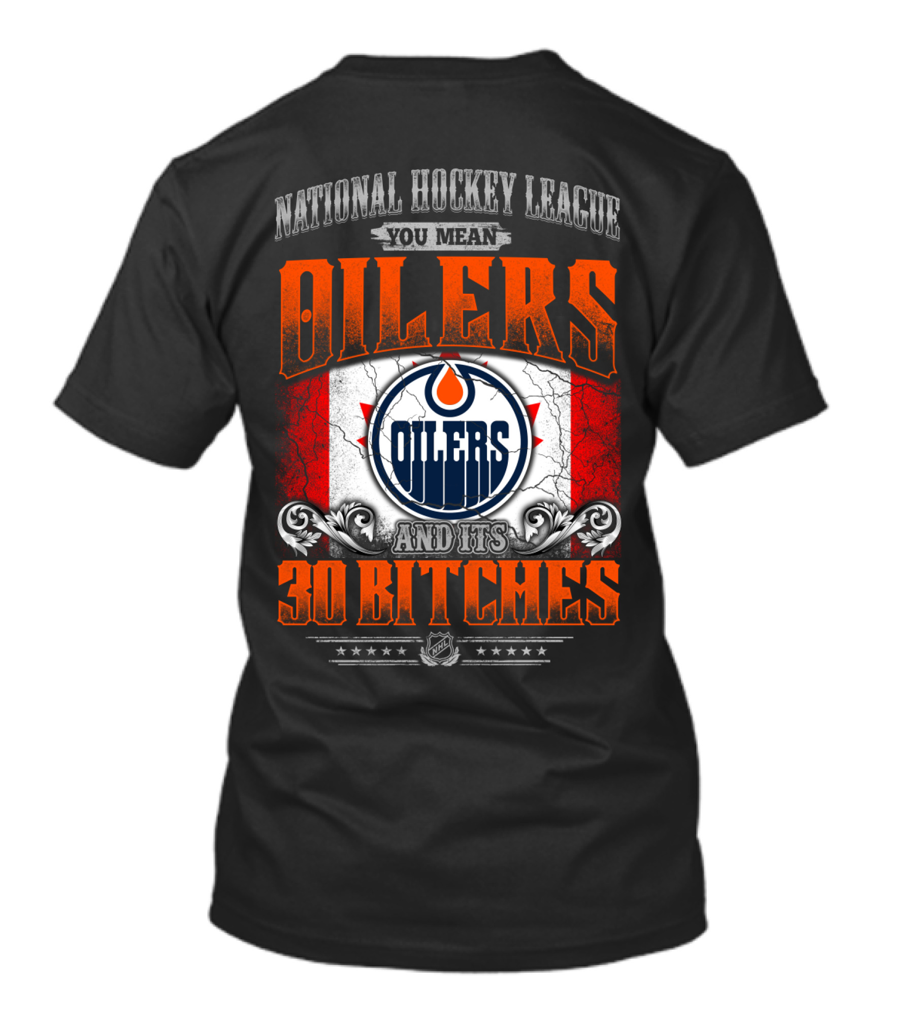 National Hockey League You Mean Oilers And Its 30 Bitches Oilers T-Shirt