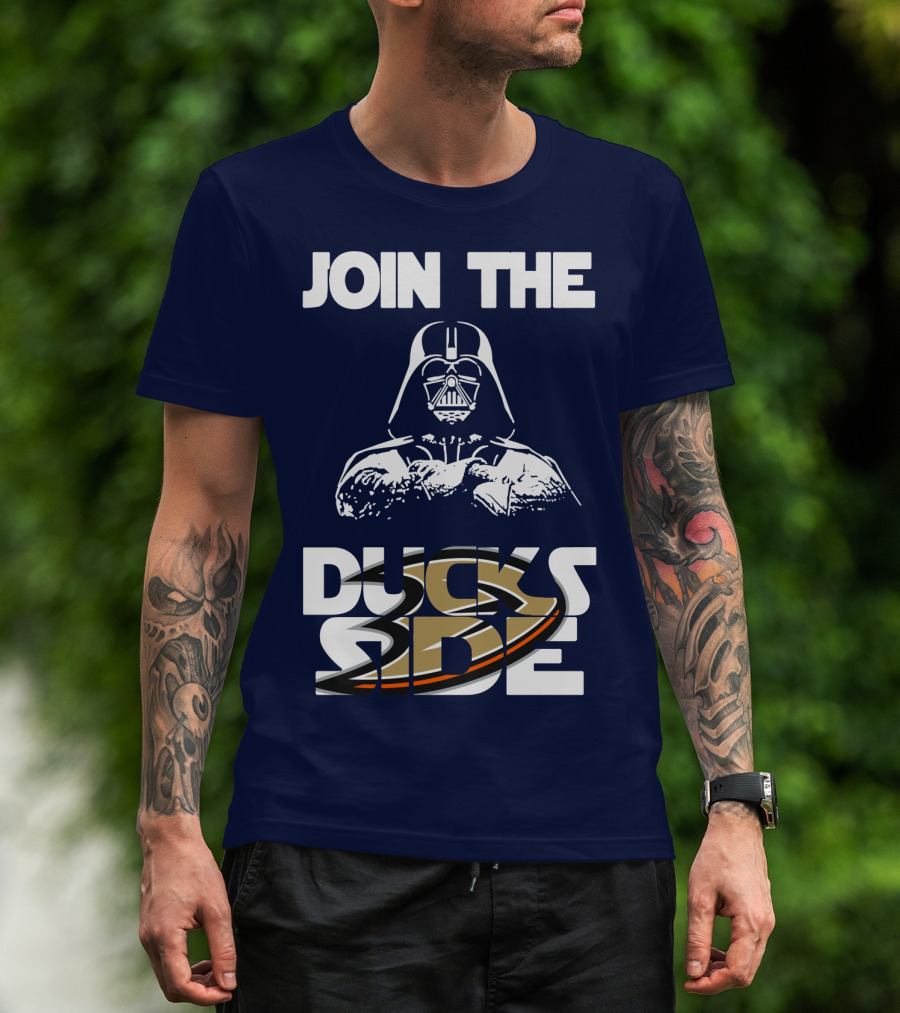 Join The Ducks Side Anaheim Ducks T-Shirt