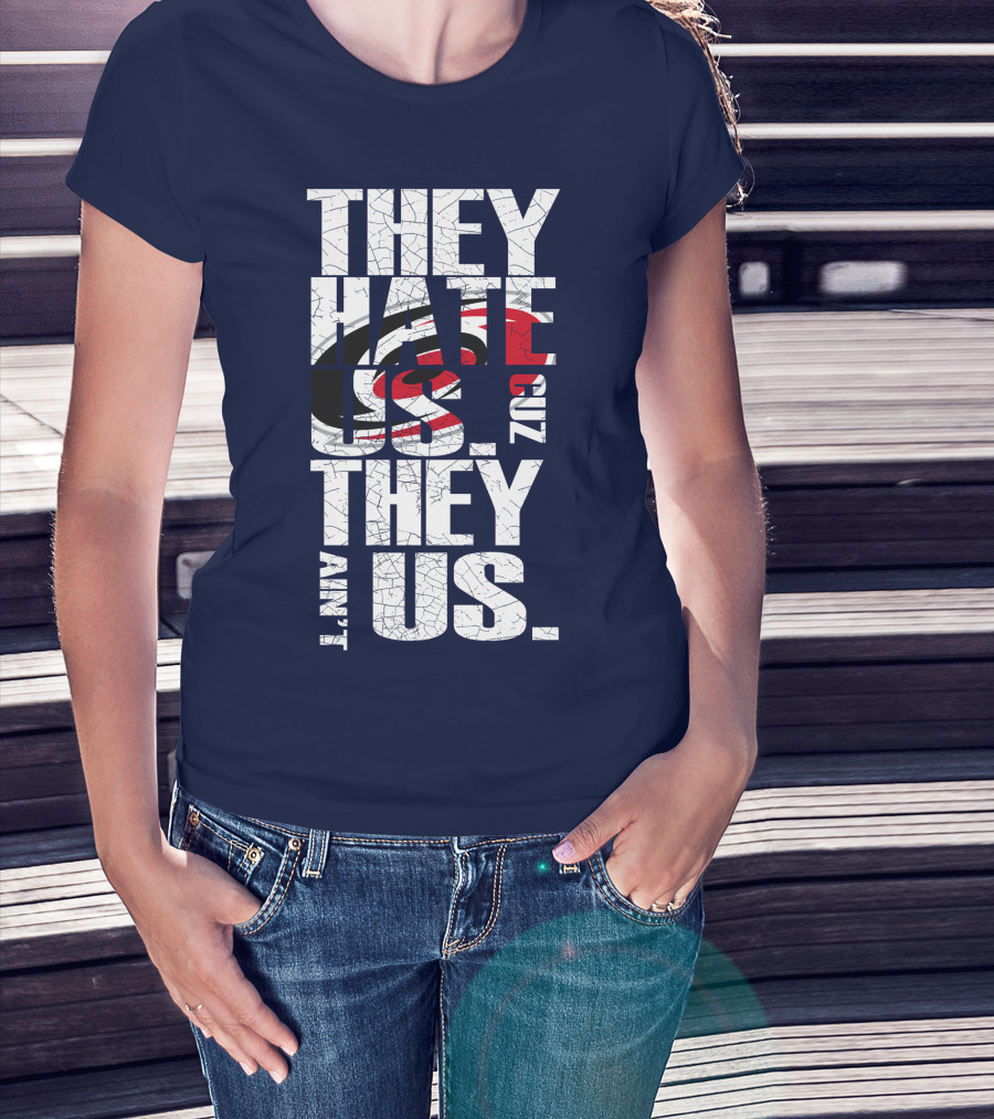 They Hate Us Cuz They Ain't Us Carolina Hurricanes T-Shirt