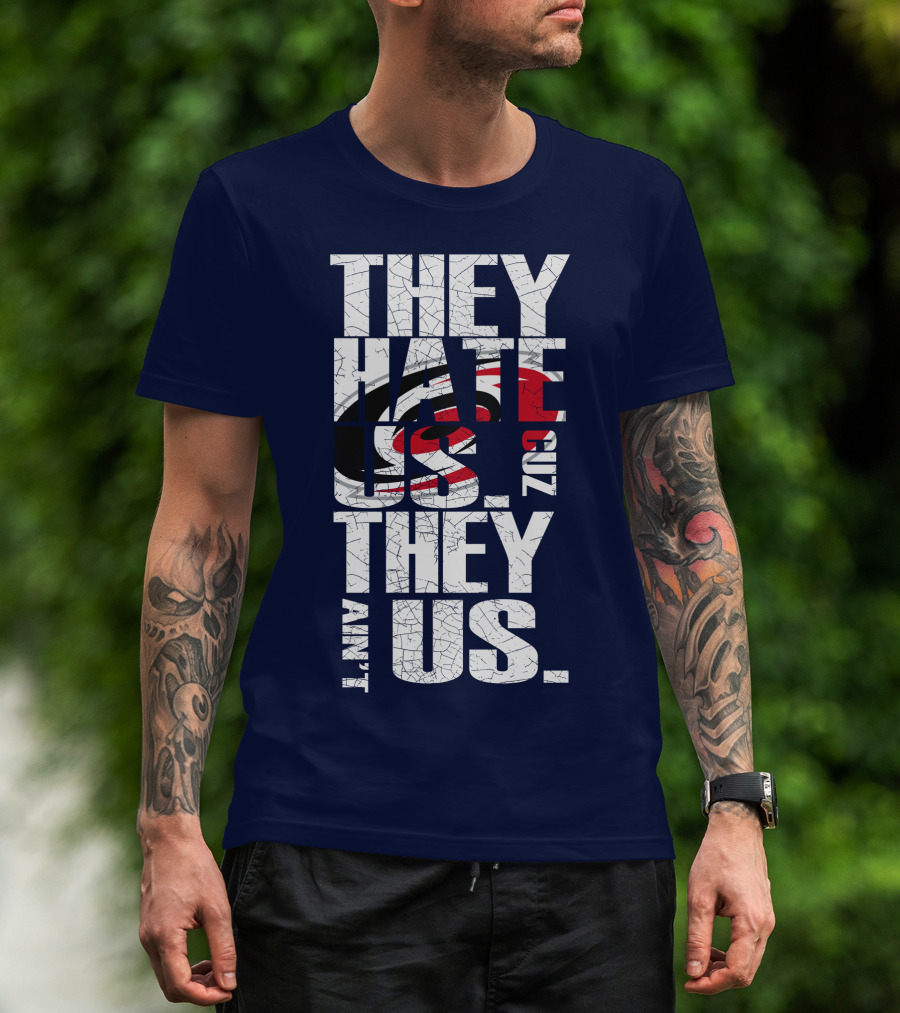 They Hate Us Cuz They Ain't Us Carolina Hurricanes T-Shirt