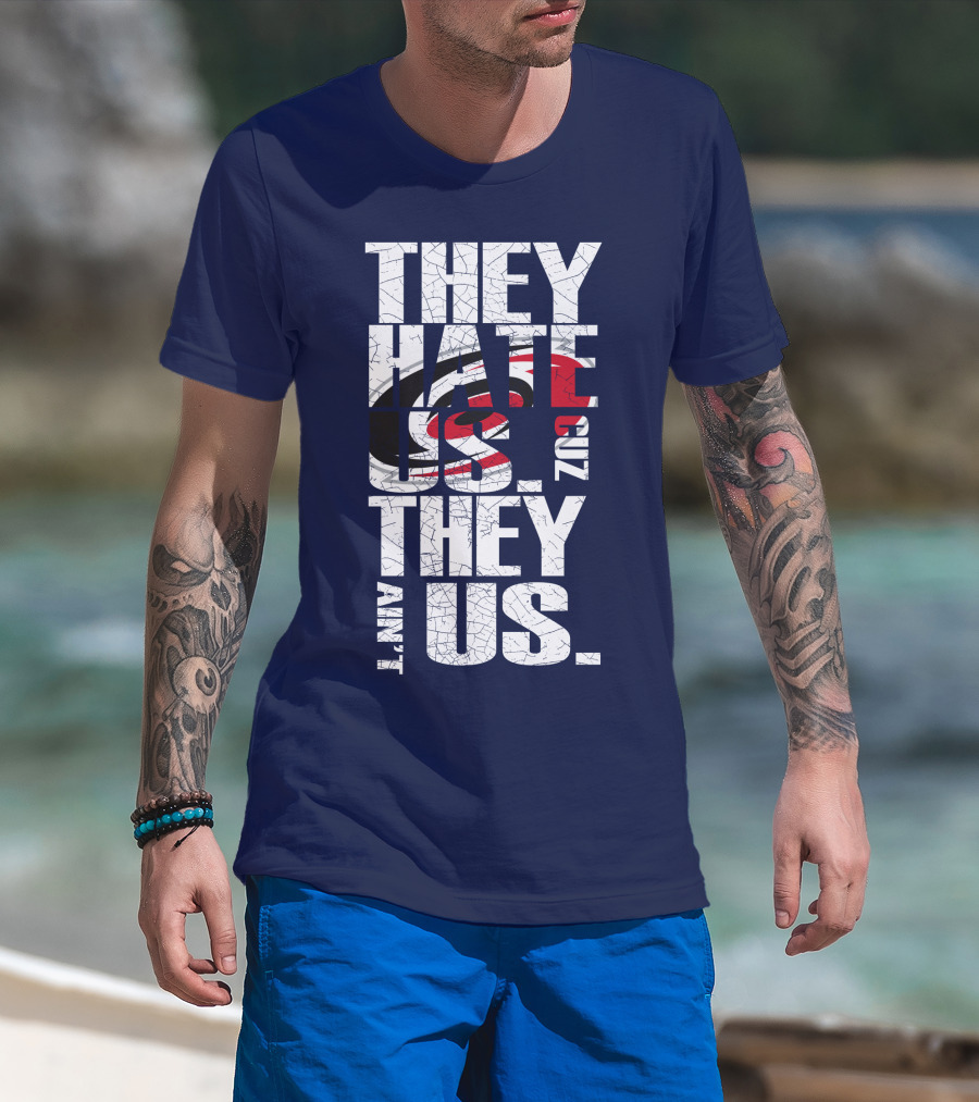 They Hate Us Cuz They Ain't Us Carolina Hurricanes T-Shirt
