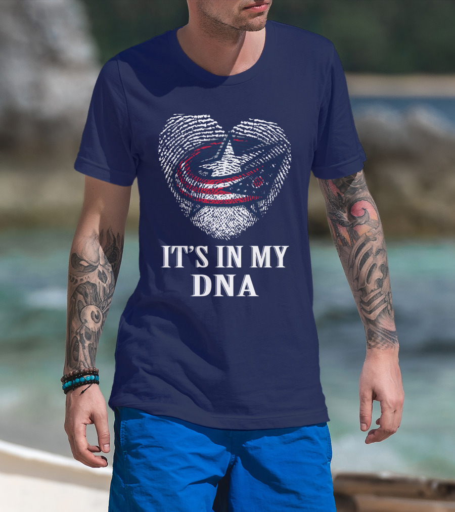 Columbus Blue Jackets It's In My Dna T-Shirt