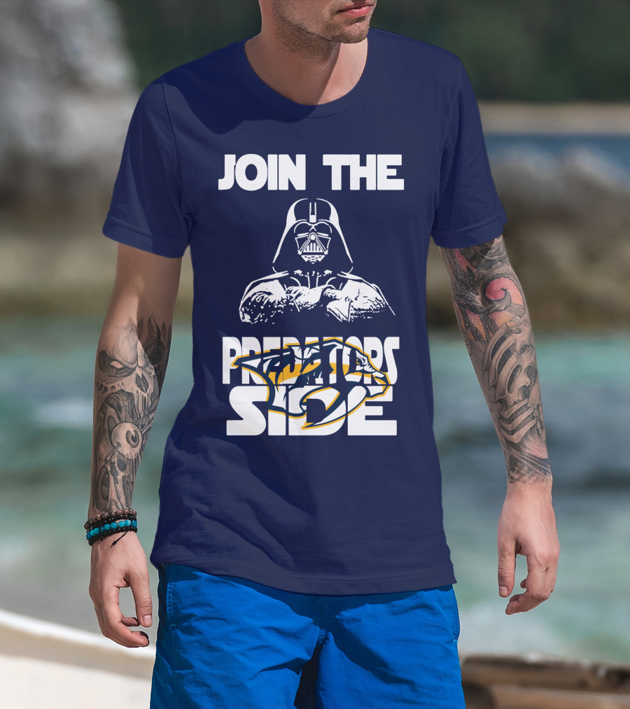 Join The Predators Side Nashville Predators T-Shirt
