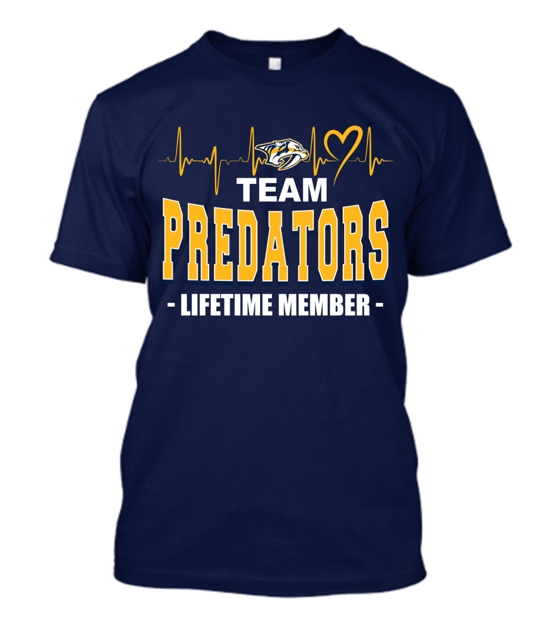 Team Predators Lifetime Member T-Shirt