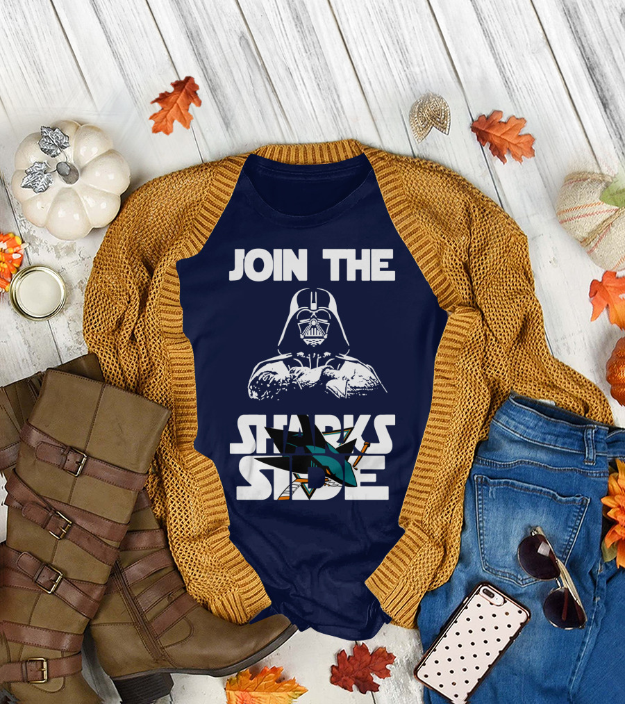 Join The Sharks Side San Jose Sharks T-Shirt