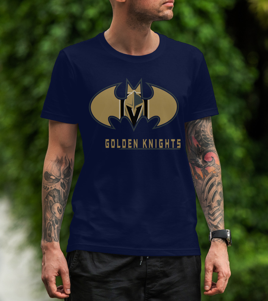 Golden Knights Batman T-Shirt