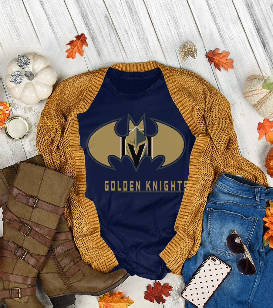 Golden Knights Batman T-Shirt
