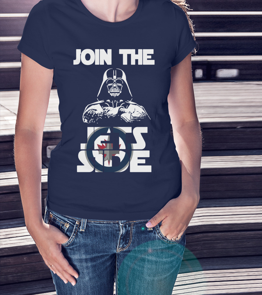 Join The Jets Side Winnipeg Jets T-Shirt