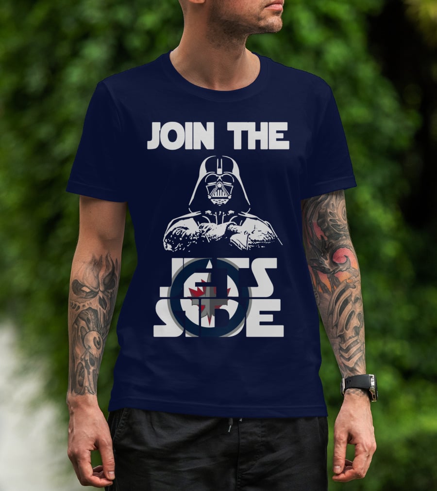 Join The Jets Side Winnipeg Jets T-Shirt