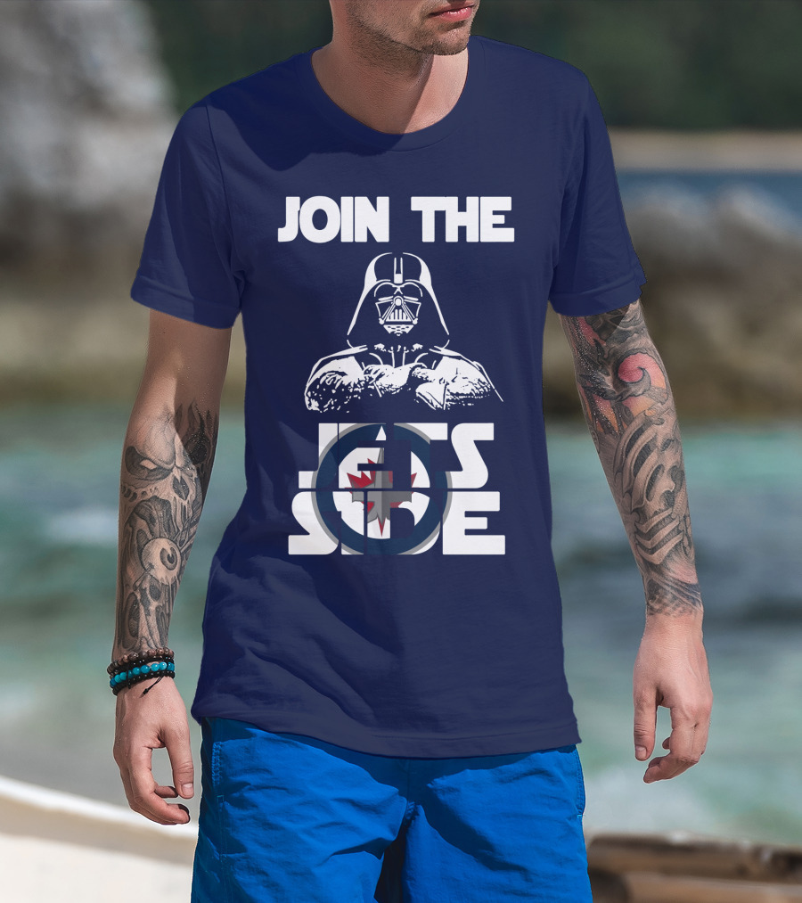 Join The Jets Side Winnipeg Jets T-Shirt