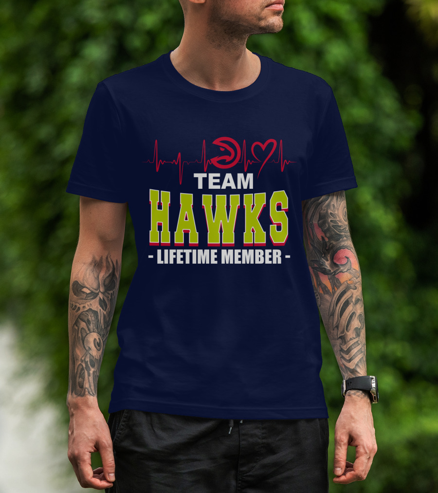 Team Hawks Lifetime Member Atlanta Hawks T-Shirt