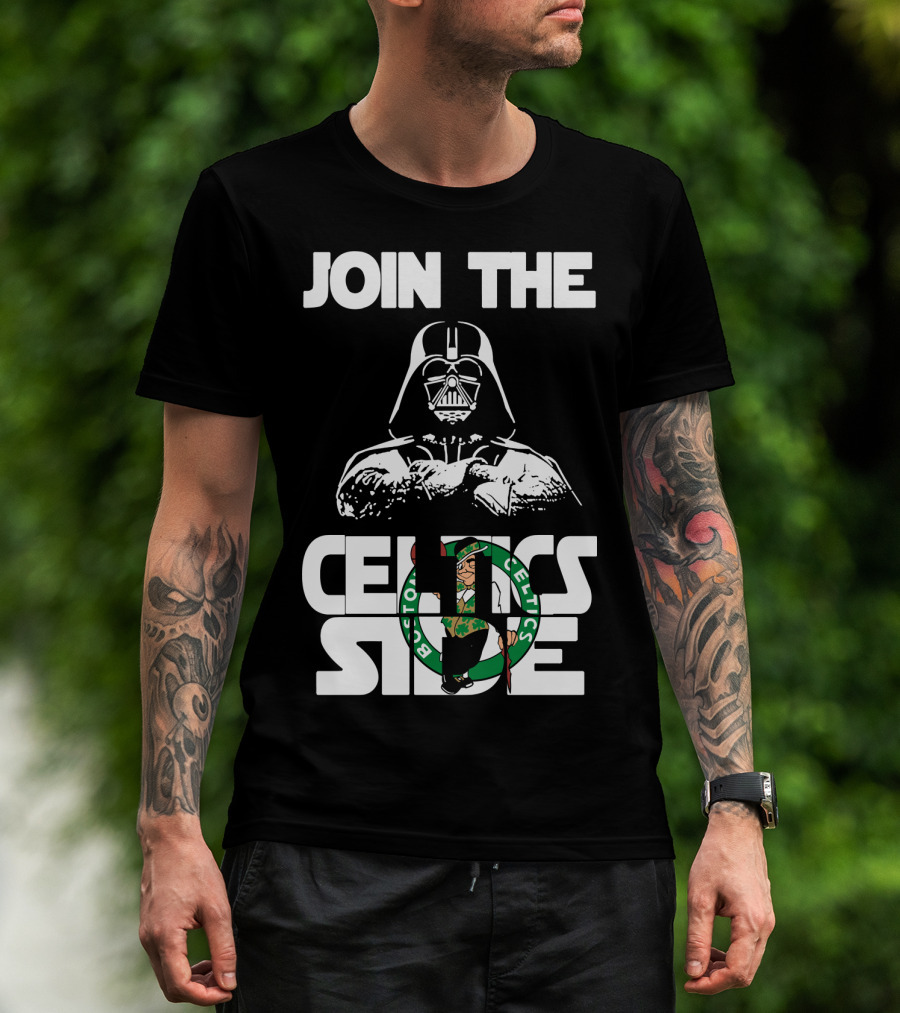 Join The Celtics Side Boston Celtics T-Shirt
