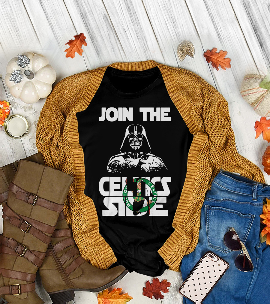Join The Celtics Side Boston Celtics T-Shirt
