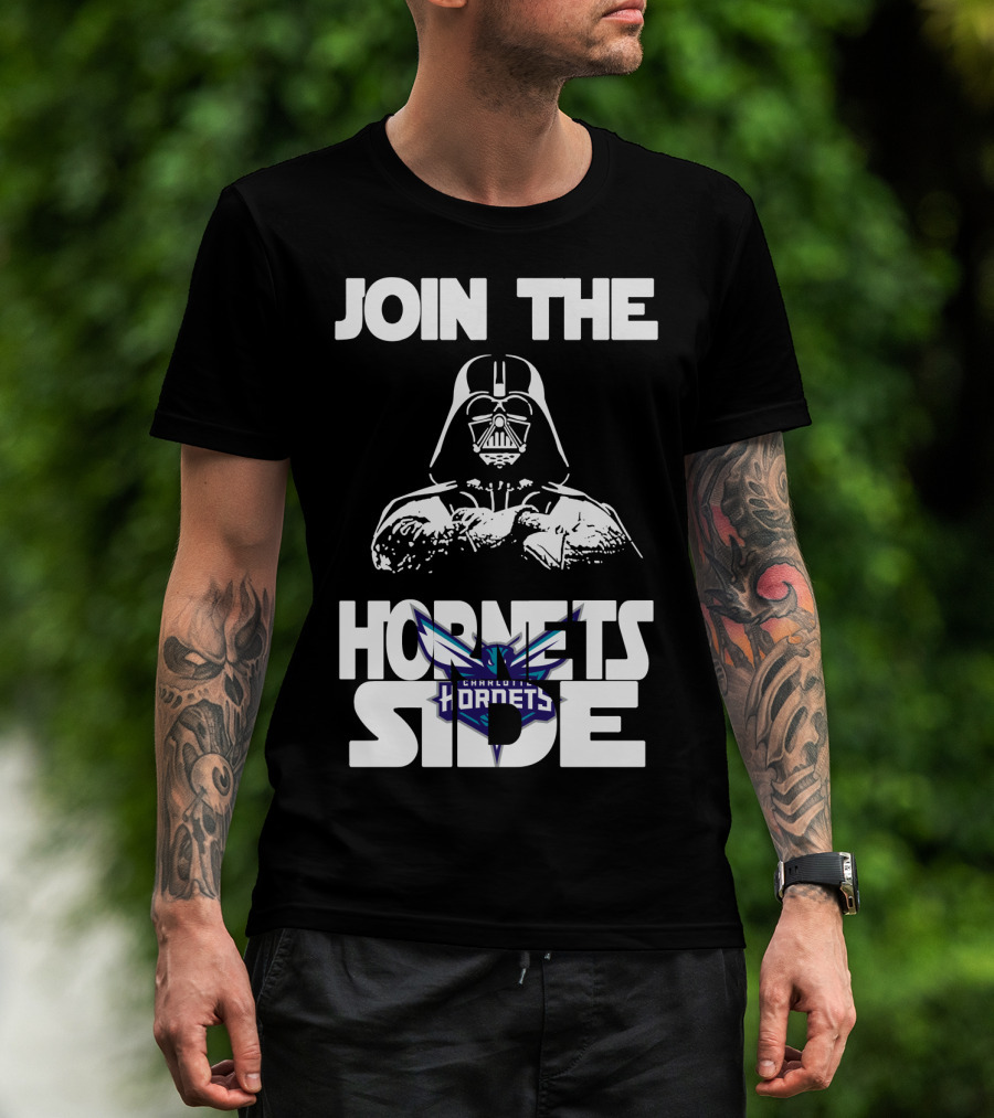 Join The Charlotte Hornets Side T-Shirt
