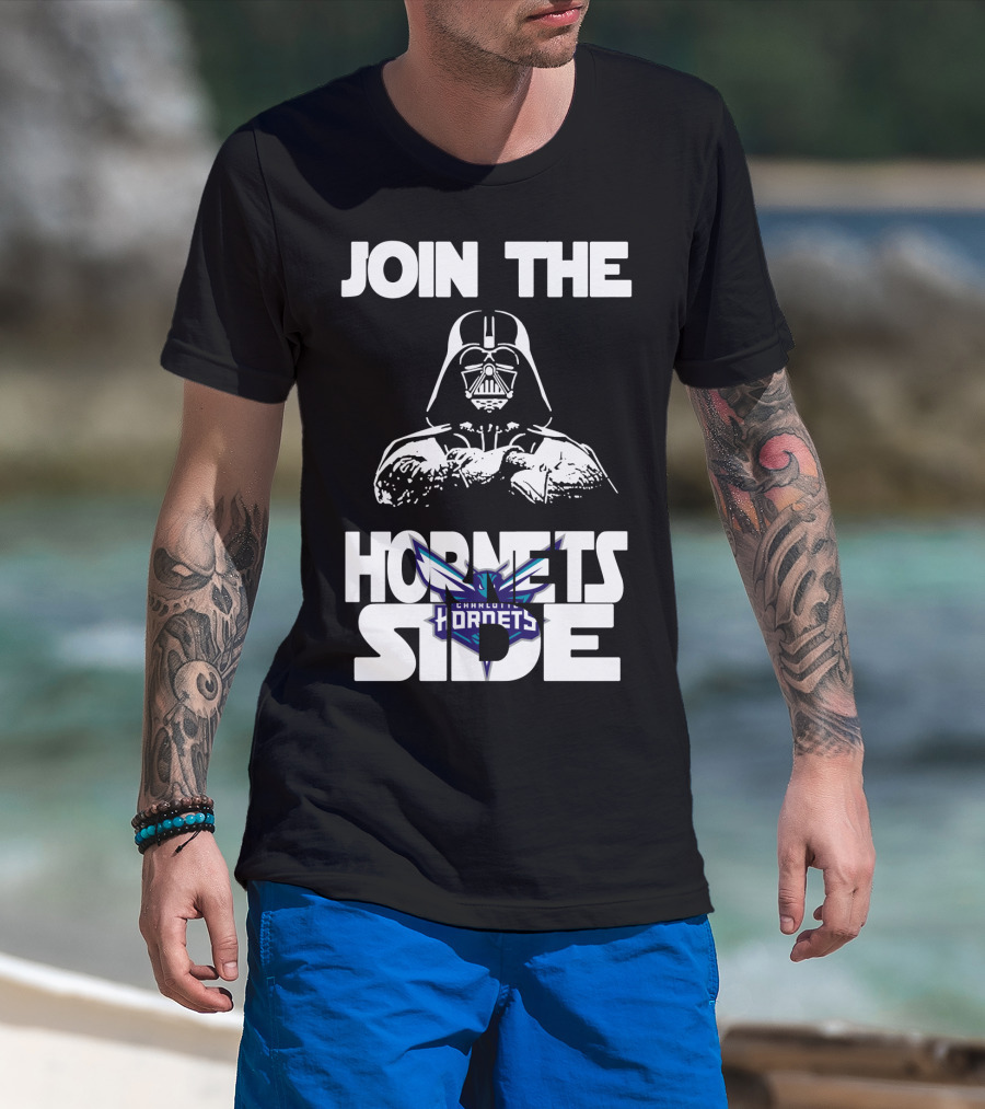 Join The Charlotte Hornets Side T-Shirt