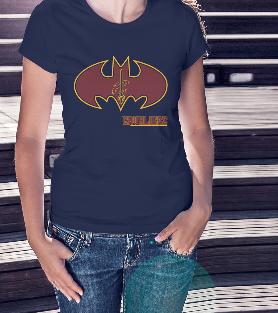 Cleveland Cavaliers Batman Logo Cavaliers T-Shirt