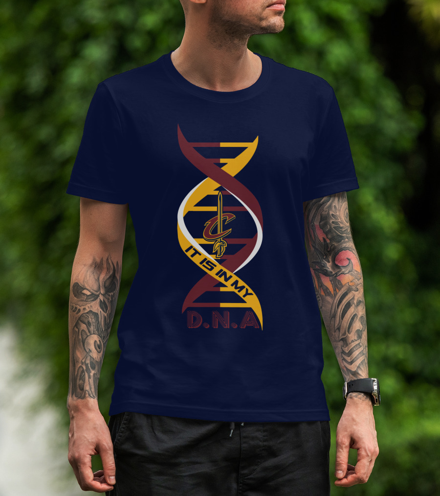 Cleveland Cavaliers It Is In My DNA. T-Shirt