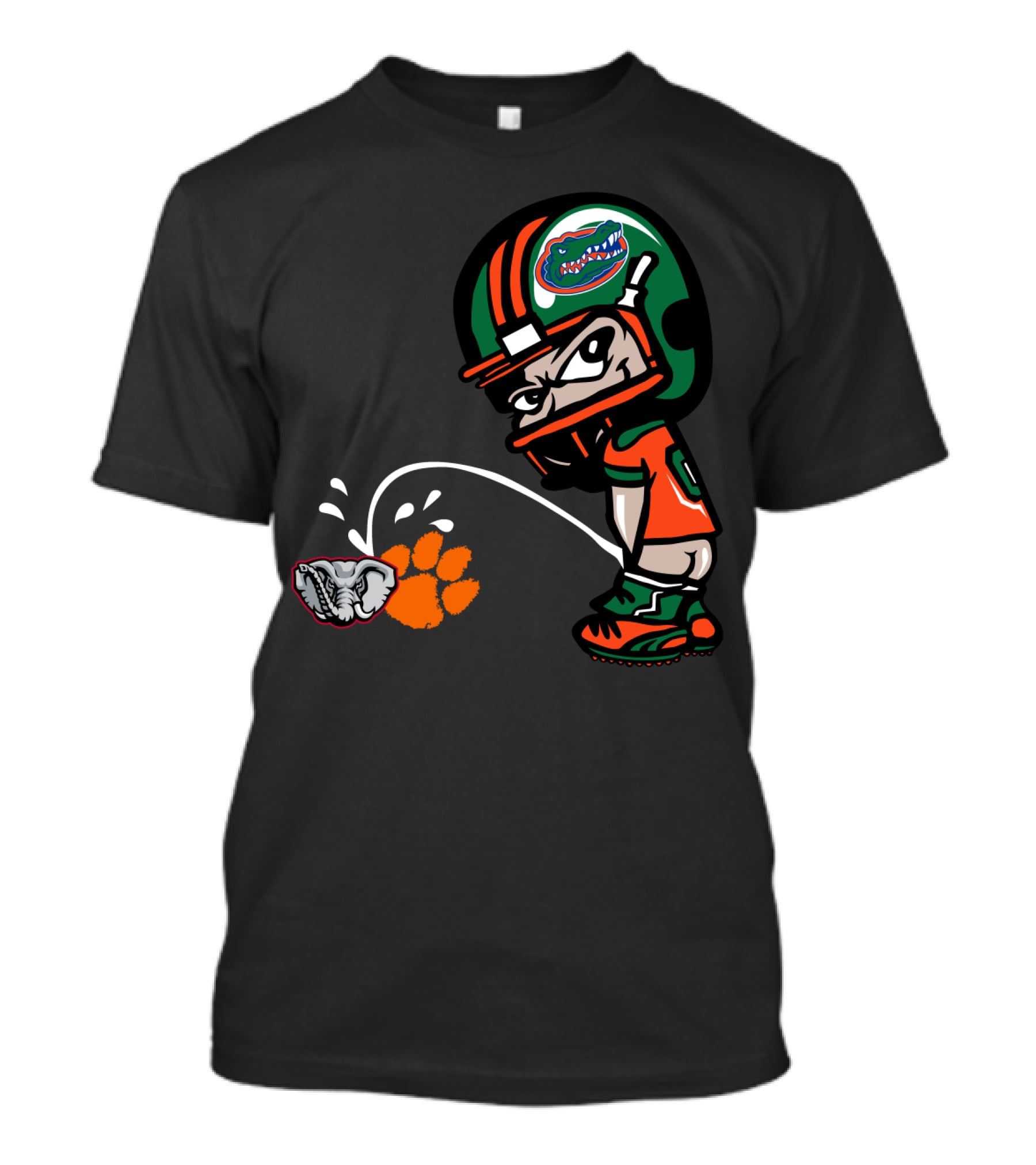 Florida Gators Rivalry Football Logo And Mascot Dispute T-Shirt