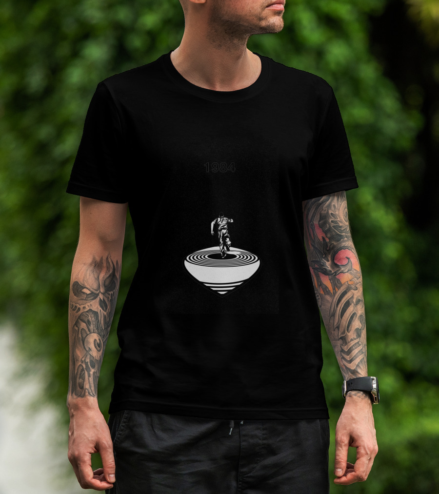 1984 Man Running On Hypnotic T-Shirt