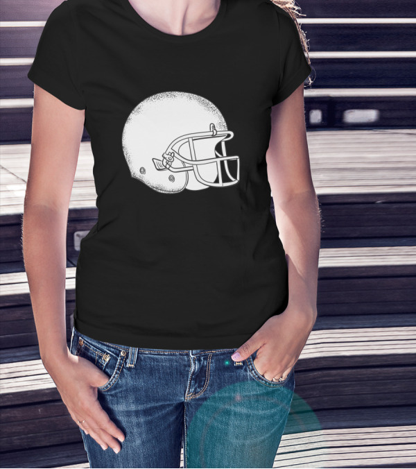 American Football Helmet T-Shirt
