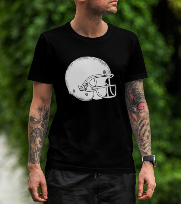 American Football Helmet T-Shirt