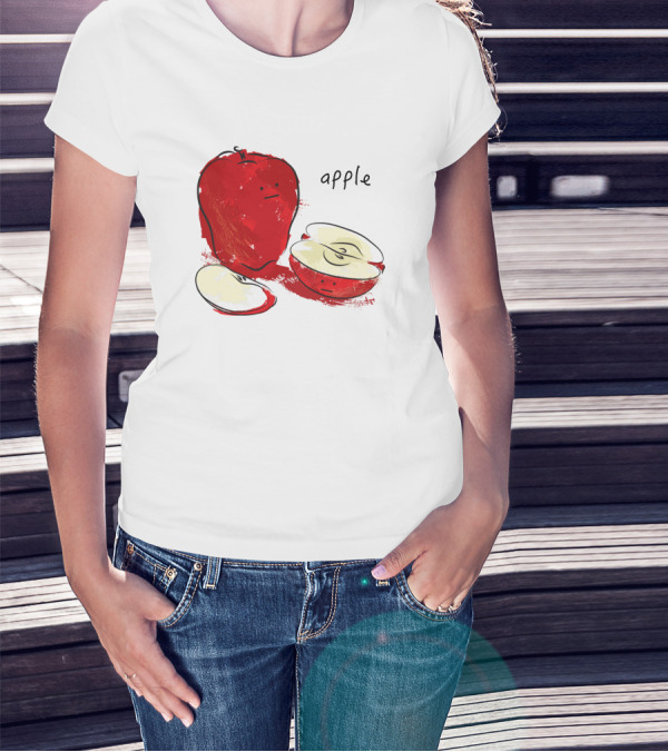 Apple Red Abstract 1373692 T-Shirt