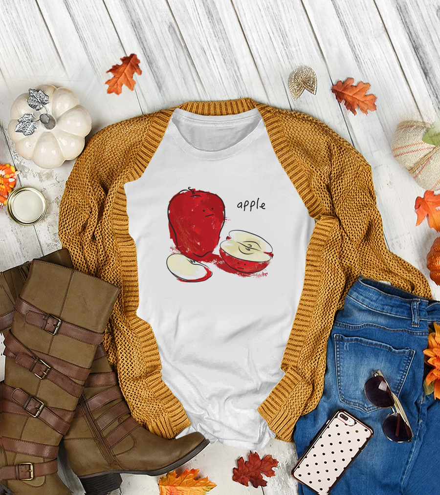 Apple Red Abstract 1373692 T-Shirt
